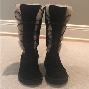 Black Women Ugg Boots - Never worn!